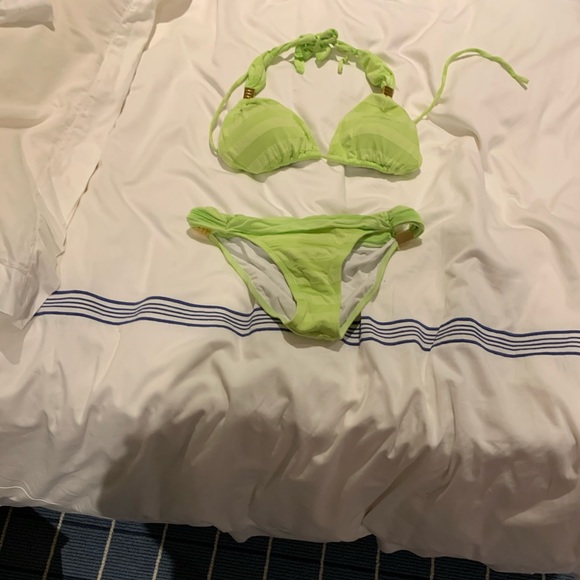 Vix Other - Lime green Vix tube bikini